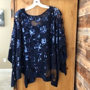 Beautiful Blue Mother of Bride/Groom pants-suit